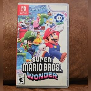 Super Mario Bros. Wonder Nintendo Switch Video Game Mario Luigi
